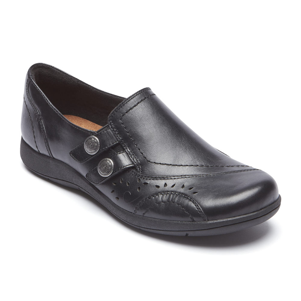 Rockport Singapore Womens Slip-On - Daisey Black - OR1894536